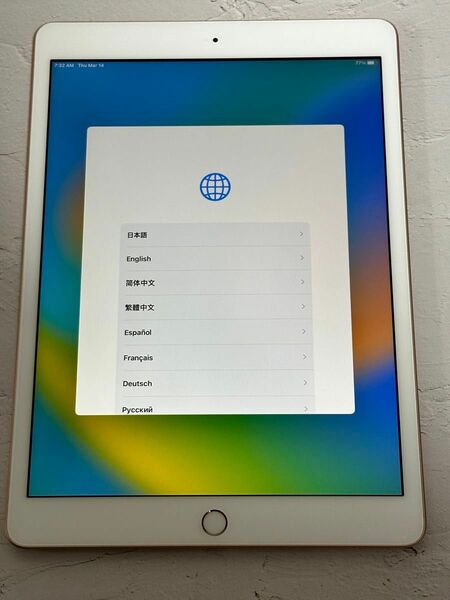 iPad 7世代 32GB ゴールド Wi-Fiモデル sku06