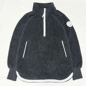 【高級】CANADA GOOSE カナダグース Severn 1/2 Zip Sweater Kind Fleece HUMANATURE フリース ジャケット ダークグレー 【7101W1】