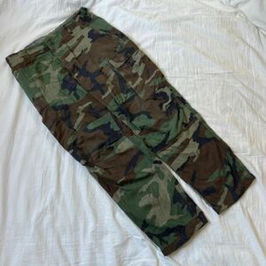 MILITARY ミリタリー カーゴパンツ 迷彩 カモフラ 米軍 ARMY 80s ビンテージ 