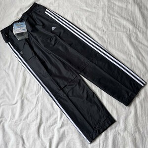 [ new goods ]adidas Adidas nylon pants jersey line pants one Point Logo embroidery black L regular price 8700 jpy free shipping 