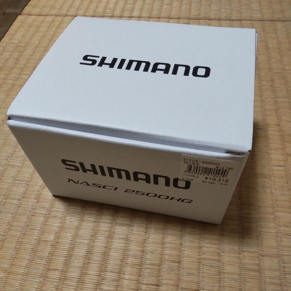 新品未使用 SHIMANO 21 NASCI 2500HG シマノ 21 ナスキー 2500HG