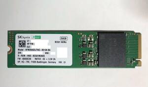 ◆送料無料◆M.2 SSD NVMe【SK Hynix HFM256GDJTNG】256GB 1本