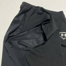 UNDER ARMOUR ☆ アンダーシャツ ベースボールシャツ ノースリーブ シャツ ブラック XL 野球 トレーニング アンダーアーマー ■SAP256_画像5