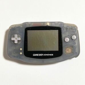 NINTENDO ☆ 任天堂 ☆ ゲームボーイアドバンス GBA ゲーム機 携帯ゲーム機 ミルキーブルー ジャンク 未動作 パーツ取り■SAC139の画像1