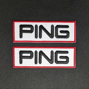 PING GOLF булавка Golf утюг нашивка 2 листов SET