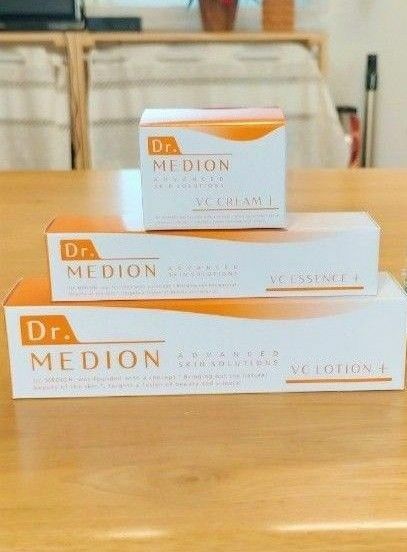  Dr. MEDION VC ＋ SERIES 化粧水・美容液・クリームセット(ビタミンC誘導体 スキンケア)
