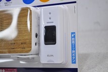 未使用②■ELPA ワイヤレス　チャイム　押ボタン　ランプ付き受信機　セット　EWS-S5230_画像3