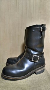 Y1000 start! Red Wing RED WING 2268 pt99 engineer boots steel tu black chrome 