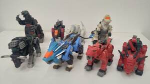 #11430　ゾイド ZOIDS ミニ フィギュア コレクション 8点まとめて ソフビ ジャンク