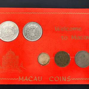 #10369 イギリス 英国 エリザベスⅡ世 銀婚式記念硬貨セット 1972年 マカオコインセット まとめ 銀貨 外貨 コイン ※一部欠品の画像7
