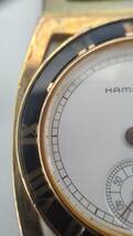 #11492 HAMILTON ハミルトン クォーツ 腕時計 メンズ 不動品_画像6