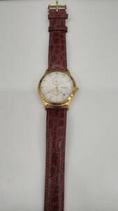 #11462 PRINCE P-0005 самозаводящиеся часы наручные часы мужской белый циферблат обратная сторона ske работа товар 