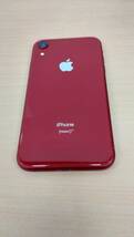 #11176 iPhoneXR　productred　64GB SIMロック解除済み バッテリー社外 本体のみ_画像3