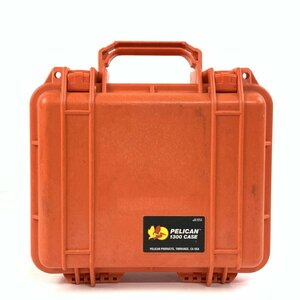 PELICAN ペリカン 1300 CASE 小型防水ハードケース 本体の外寸:W272xH175xD248mm/重量:1.4㎏★現状品【TB】