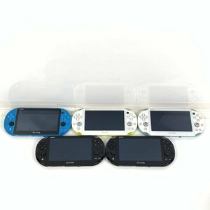 SONY PCH-2000 ソニー PSVita-2000 本体 難あり まとめ売り5台セット＊ジャンク品【GH】