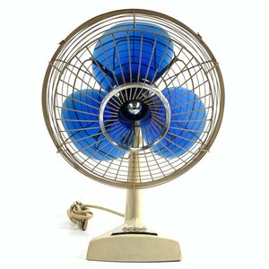  Hitachi HITACHI 30. стол вентилятор A.C. DESK FAN [ примерно W370mm/H470mm/D340mm] Showa Retro античный вентилятор * простой инспекция товар [TB][ поручение ]