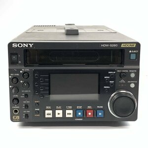 SONY ソニー HDW-S280 HDデジタルビデオカセットレコーダー●簡易検査品【TB】