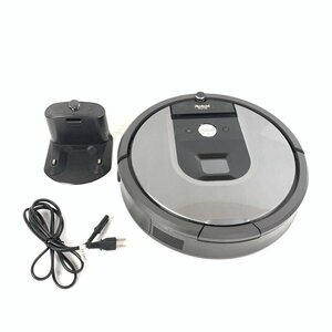 iRobot アイロボット 960 Roomba ルンバ ロボット掃除機 家事楽 自動 床掃除 [電源コード/ホームベース]付き＊動作品