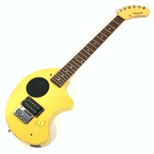 FERNANDES フェルナンデス ZO-3 エレキギター 黄色系★簡易検査品