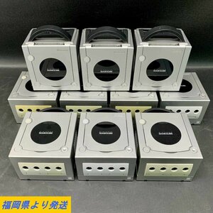 [10 point / set sale ]NINTENDO nintendo Game Cube silver * operation not yet verification goods [ Fukuoka ]