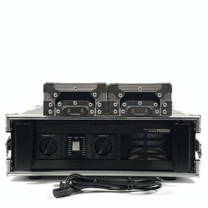 FOSTEX フォステクス AP3090 パワーアンプ 電源コード/ハードケース付き★簡易検査品