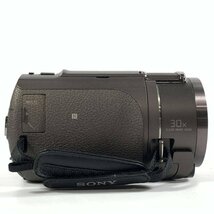 SONY ソニー FDR-AX40 デジタルビデオカメラ 本体レンズ:ZEISS Vario-Sonnar T/1：2.0/4.4-88mm バッテリー付き●動作品_画像4