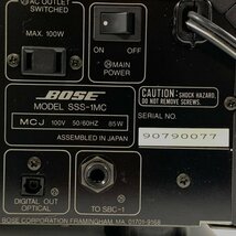 BOSE ボーズ SSS-1MC/MDS-1 CDレシーバー/MDデッキ◆簡易検査品_画像8