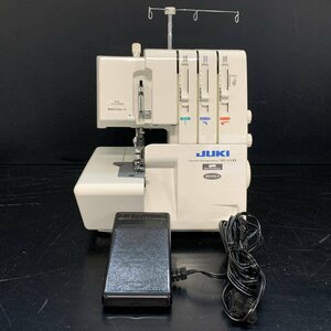 JUKI ジューキ MO-113D BUNKA ロックミシン フットコントローラー付き＊動作品