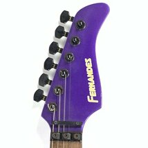 FERNANDES フェルナンデス FR-55 エレキギター 紫系★簡易検査品_画像6