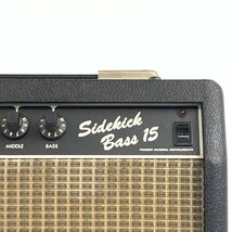 Fender Japan フェンダー ジャパン SIDEKICK 15 BASS ベースアンプ★簡易検査品_画像3