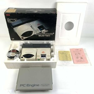 NEC IFU-30A PCE PCエンジン コアグラフィクス+CD-ROM2 INTERFACE UNIT ゲーム機本体 箱説付き＊簡易検査品