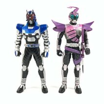 バンプレスト 仮面ライダーカブト ビッグ ソフビフィギュア 2体セット＊現状品_画像1