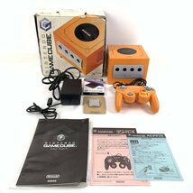 NINTENDO 任天堂 ニンテンドー ゲームキューブ ゲーム機本体 箱付き まとめ売り 3台セット＊ジャンク品【GH】_画像2