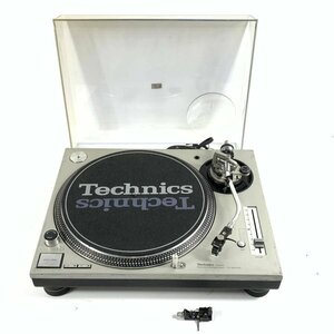 Technics テクニクス SL-1200MK3D SHURE/M44G レコードプレーヤー DJ [EPアダプター/ダストカバー/スリップマット]付き★動作品