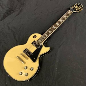 Epiphone エピフォン Les Paul CUSTOM PRO エレキギター シリアルNo.14011510089 クリーム系★簡易検査品