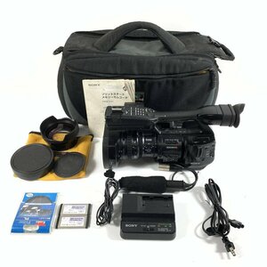 SONY Sony PMW-EX1 solid state cam ko-da-[ power cord / conversion lens / lens cap 2 piece / other ] attaching * simple inspection goods [TB]