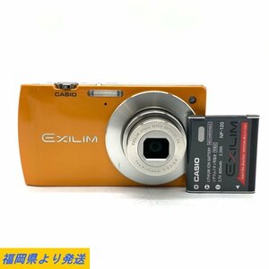 CASIO EXILIM EX-S200 カシオ コンパクトデジタルカメラ エクシリム バッテリー付き ※画面に変色あり 動作/状態説明あり●現状品【福岡】