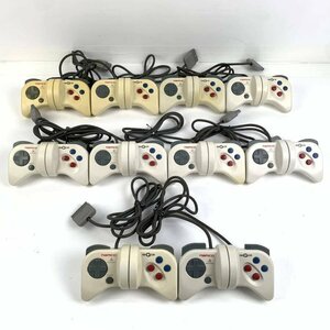 NAMCO Namco PS screw navy blue white controller set sale 10 piece set * operation not yet verification goods [GH]