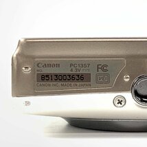 Canon キヤノン IXY DIGITAL 830IS PC1357 コンパクトデジタルカメラ バッテリー付き●動作品_画像9