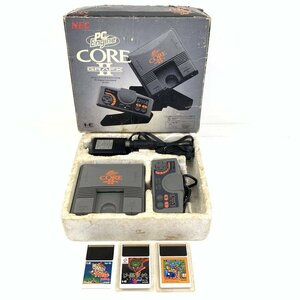 NEC PI-TG7 PC engine core graphics Ⅱ game machine body Hu card / controller other set * simple inspection goods 