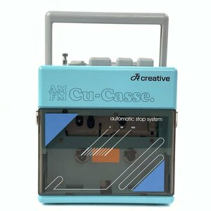CREATIVE AMFM Cu-Casse. radio-cassette * simple inspection goods 