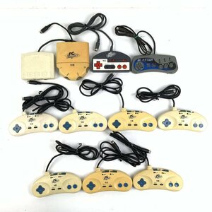 NEC PC engine controller / multi tap set sale 11 piece set * operation not yet verification goods [GH]