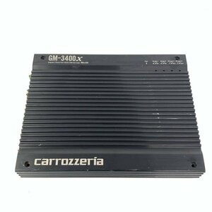 carrozzeria カロッツェリア GM-3400X カーアンプ○簡易検査品