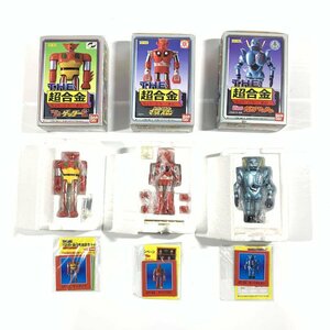 BANDAI バンダイ THE超合金 ゲッター1 マッハバロン ガンツせんせい まとめ売り 3点セット [ 元箱 / 取扱説明書 ]付き＊現状品