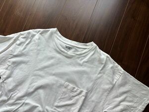ローリーズファーム　 ポケットTシャツ Tシャツ 半袖 USA 白　Lサイズ　夏服