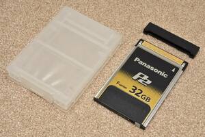 パナソニック メモリーカード　Panasonic AJ-P2E032FGN　32GB　P2カード Fシリーズ　AVC-Intra class200　放送 業務用