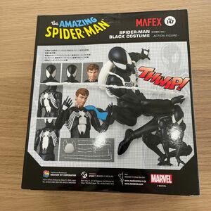 マフェックス No.168 MAFEX SPIDER-MAN BLACK COSTUME (COMIC Ver.)