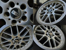 BMW E39外し BBS RX209　18インチ8.5J ET10　5穴PCD 120、235/40R18タイヤ付4本セット 【中古】_画像6