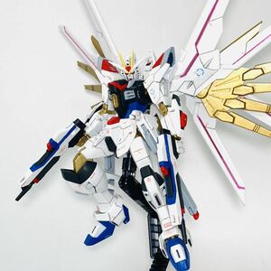 HGCE1/144 mighty - Strike freedom Gundam модифицировано . покрашен конечный продукт Gundam si-do freedom 