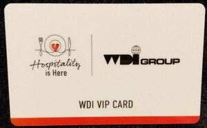 WDI VIP CARD 株主優待 20% 割引カード　カプリチョーザ　エッグスンシングス　ハードロックカフェ